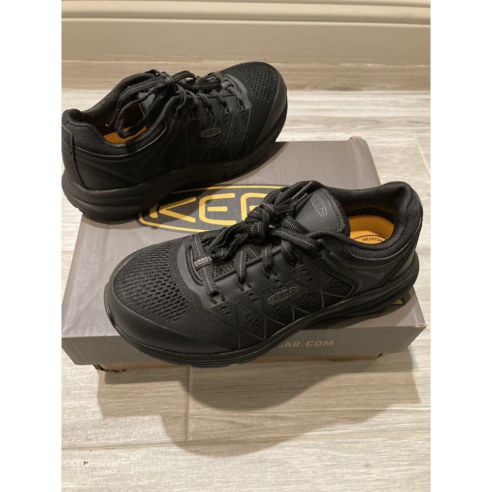 Keen Women’s Vista Energy Carbon Fiber Toe Utility Work Sneaker Shoe Black 7 M